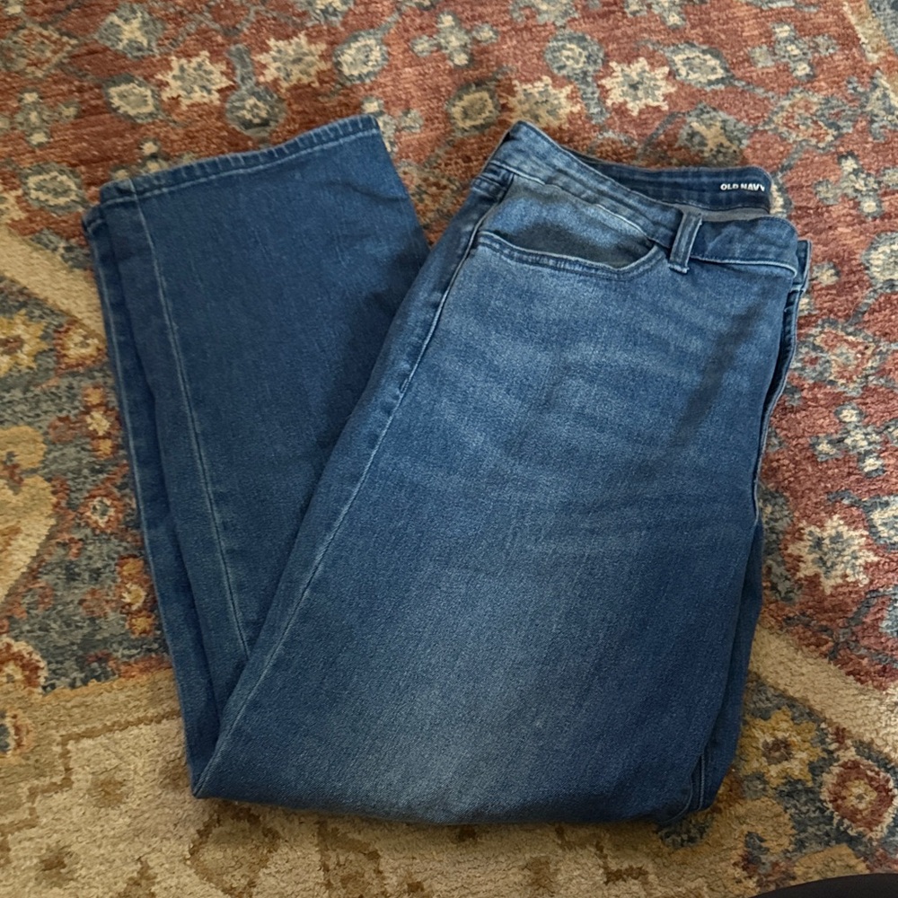 High Rise Loose Jeans